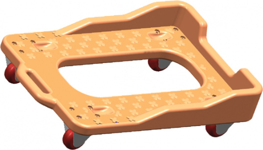 Тележка для термоконтейнера A02 Kocateq B02