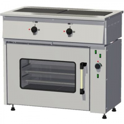 Плита электрическая Тулаторгтехника ПЭ-0,24М с жарочным шкафом, ТЭНом
