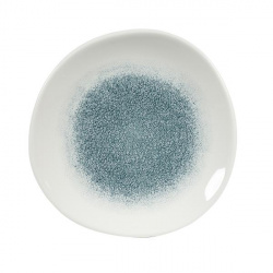 Купить тарелка мелкая "волна" 21см, без борта, цвет raku jade green, studio prints rkjgog81 – цена от завода, доставка до двери | RuOborudovanie.ru
