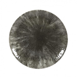 Купить тарелка мелкая 21,7см, без борта, цвет stone quartz black, studio prints stqbevp81 – цена от завода, доставка до двери | RuOborudovanie.ru