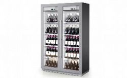 Шкаф винный Enofrigo Miami B/R Rf T+3 Dr черный стат. A1Miamibrmix/421