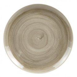 Купить тарелка мелкая 28,8см, без борта, stonecast patina, цвет antique taupe paatev111 – цена от завода, доставка до двери | RuOborudovanie.ru