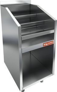Лестница ликёрная HiCold НБмлЛ-7/5Б с бортом 700х500х850мм