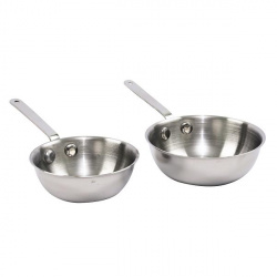 Кокотница 0,095Л, D8,5См H2,5См, нерж.сталь Wok08